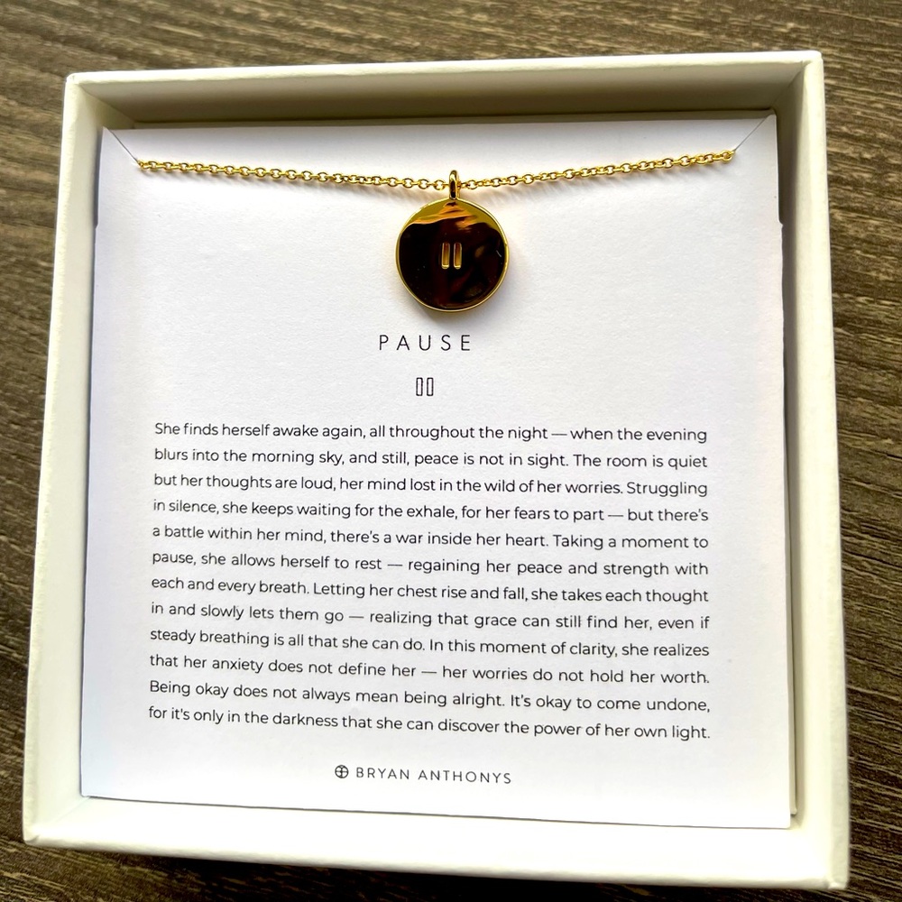 Bryan Anthonys Pause Necklace